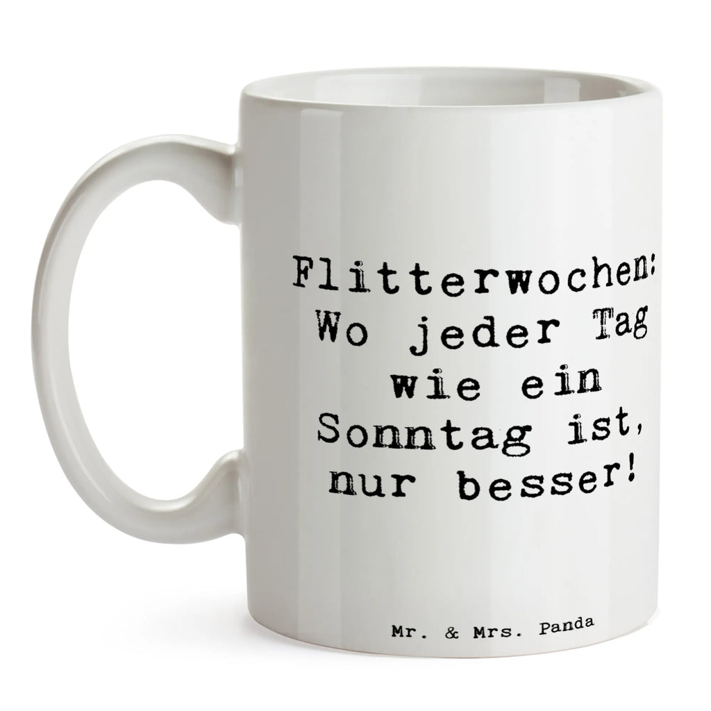 Tasse Spruch Flitterwochen-Magie Bürotasse, Tasse mit Zitaten, Keramiktasse, Teetasse, Kaffeetasse, Tasse, Tasse mit Motiven, Porzellantasse, Geschenktasse, Hochzeit, Hochzeitsgeschenk, Ehe, Hochzeitsfeier, Trauung, Trauungsgeschenk, Hochzeitskarte, Verlobungsfeier, Verlobungsgeschenk, Hochzeitsgeschenkideen, Hochzeitsgeschenke für Brautpaar