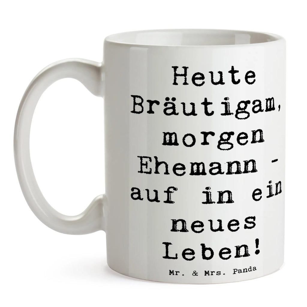 Tasse Spruch Bräutigam Heute Teetasse, Kaffeetasse, Tasse mit Motiven, Tasse, Geschenktasse, Porzellantasse, Bürotasse, Keramiktasse, Tasse mit Zitaten, Hochzeit, Hochzeitsgeschenk, Ehe, Hochzeitsfeier, Trauung, Trauungsgeschenk, Hochzeitskarte, Verlobungsfeier, Verlobungsgeschenk, Hochzeitsgeschenkideen, Hochzeitsgeschenke für Brautpaar