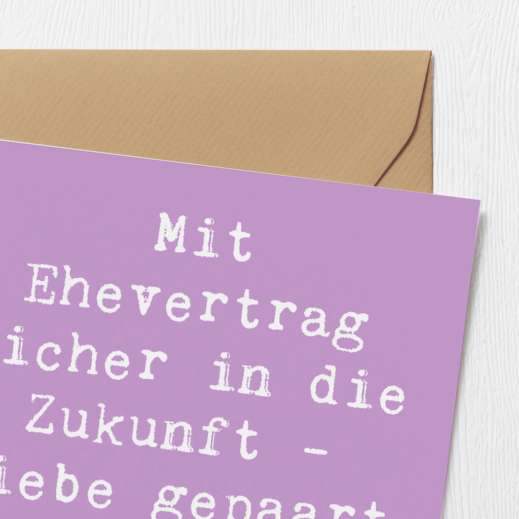 Deluxe Karte Spruch Ehevertrag Zukunft Klappkarte, Hochwertige Klappkarte, Karte, Hochwertige Grußkarte, Hochzeitskarte, Glückwunschkarte, Grußkarte, Geburtstagskarte, Einladungskarte, Hochzeit, Hochzeitsgeschenk, Ehe, Hochzeitsfeier, Trauung, Trauungsgeschenk, Verlobungsfeier, Verlobungsgeschenk, Hochzeitsgeschenkideen, Hochzeitsgeschenke für Brautpaar