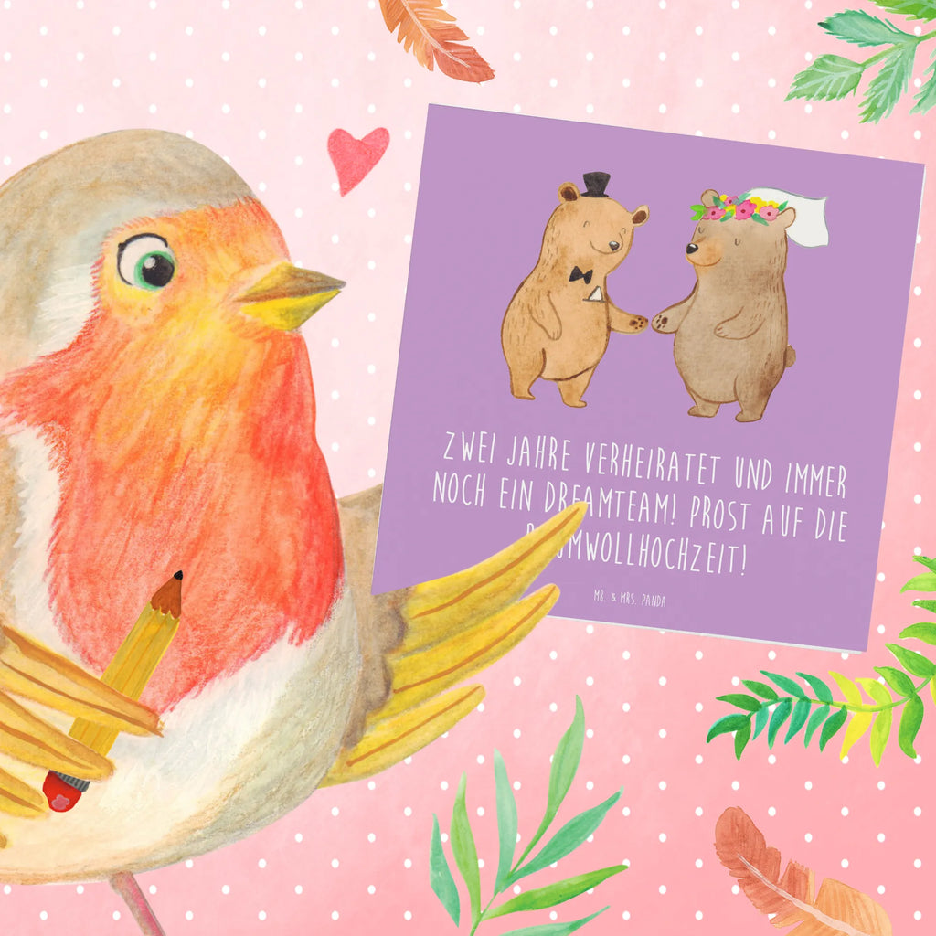 Deluxe Karte 2. Hochzeitstag Baumwollhochzeit Karte, Hochwertige Klappkarte, Hochwertige Grußkarte, Einladungskarte, Klappkarte, Glückwunschkarte, Hochzeitskarte, Grußkarte, Geburtstagskarte, Hochzeit, Hochzeitsgeschenk, Ehe, Hochzeitsfeier, Trauung, Trauungsgeschenk, Verlobungsfeier, Verlobungsgeschenk, Hochzeitsgeschenkideen, Hochzeitsgeschenke für Brautpaar