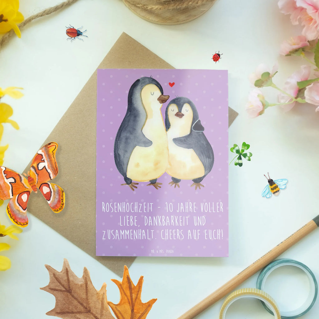 Greetings card Rosenhochzeit - 10 Jahre voller Liebe, Dankbarkeit und Zusammenhalt. Cheers auf euch! Geburtstagskarte, Klappkarte, Karte, Glückwunschkarte, Hochzeitskarte, Einladungskarte, Ansichtskarten, Grußkarte, Hochzeit, Hochzeitsgeschenk, Ehe, Hochzeitsfeier, Trauung, Trauungsgeschenk, Verlobungsfeier, Verlobungsgeschenk, Hochzeitsgeschenkideen, Hochzeitsgeschenke für Brautpaar