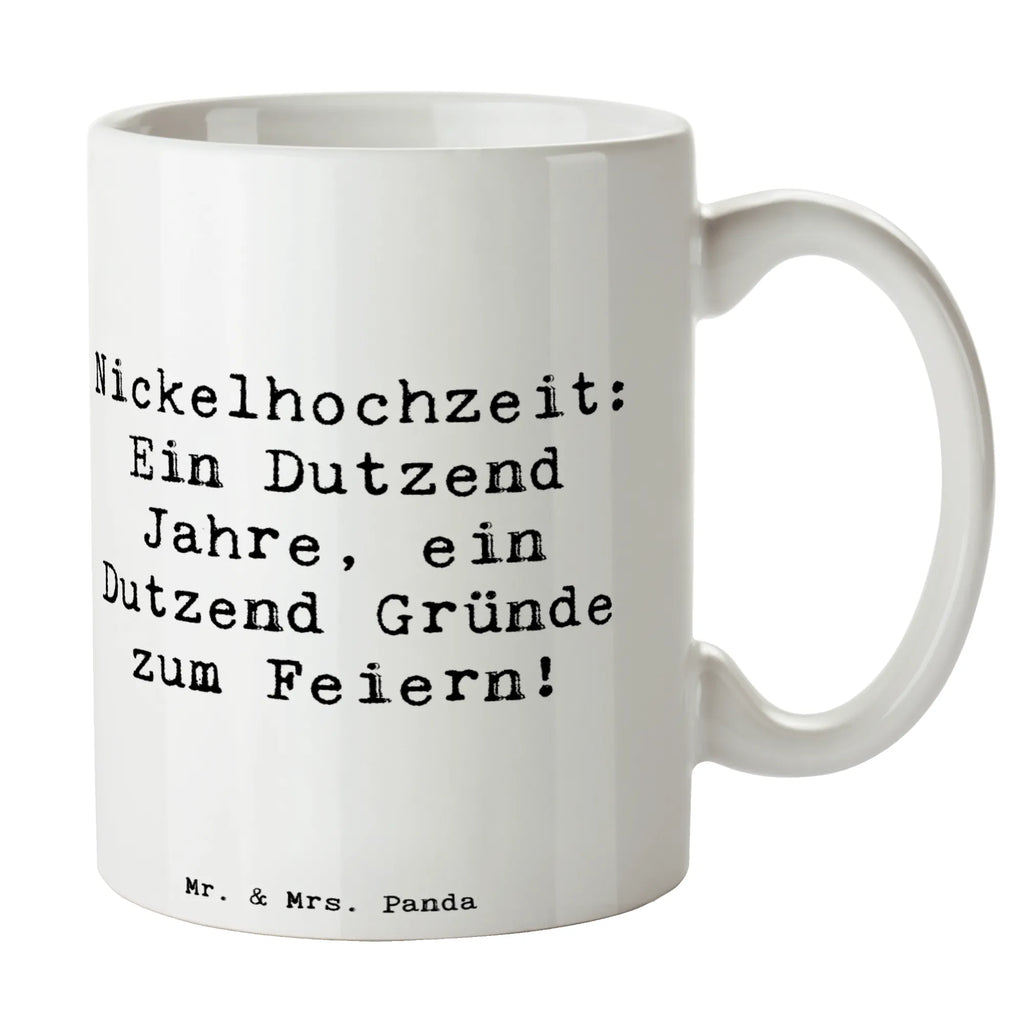 Mug Saying Nickelhochzeit: Ein Dutzend Jahre, ein Dutzend Gründe zum Feiern! Kaffeetasse, Geschenktasse, Teetasse, Porzellantasse, Tasse mit Zitaten, Bürotasse, Keramiktasse, Tasse mit Motiven, Tasse, Hochzeit, Hochzeitsgeschenk, Ehe, Hochzeitsfeier, Trauung, Trauungsgeschenk, Hochzeitskarte, Verlobungsfeier, Verlobungsgeschenk, Hochzeitsgeschenkideen, Hochzeitsgeschenke für Brautpaar