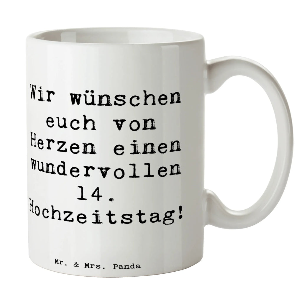 Tasse Spruch 14. Hochzeitstag Elfenbeinhochzeit Teetasse, Porzellantasse, Tasse, Geschenktasse, Keramiktasse, Bürotasse, Kaffeetasse, Tasse mit Zitaten, Tasse mit Motiven, Hochzeit, Hochzeitsgeschenk, Ehe, Hochzeitsfeier, Trauung, Trauungsgeschenk, Hochzeitskarte, Verlobungsfeier, Verlobungsgeschenk, Hochzeitsgeschenkideen, Hochzeitsgeschenke für Brautpaar