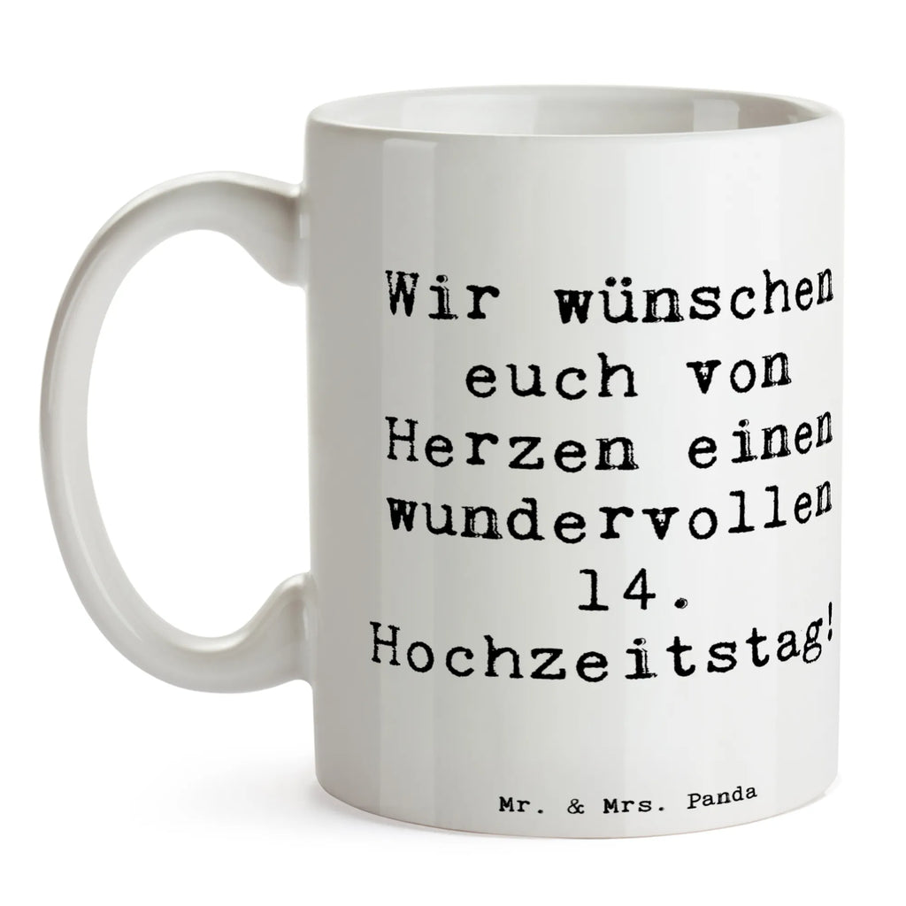 Tasse Spruch 14. Hochzeitstag Elfenbeinhochzeit Teetasse, Porzellantasse, Tasse, Geschenktasse, Keramiktasse, Bürotasse, Kaffeetasse, Tasse mit Zitaten, Tasse mit Motiven, Hochzeit, Hochzeitsgeschenk, Ehe, Hochzeitsfeier, Trauung, Trauungsgeschenk, Hochzeitskarte, Verlobungsfeier, Verlobungsgeschenk, Hochzeitsgeschenkideen, Hochzeitsgeschenke für Brautpaar