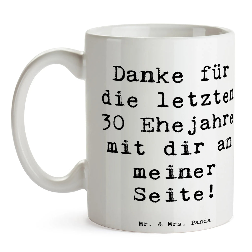 Mug Saying Danke für die letzten 30 Ehejahre mit dir an meiner Seite! Kaffeetasse, Bürotasse, Teetasse, Tasse mit Zitaten, Tasse, Tasse mit Motiven, Geschenktasse, Porzellantasse, Keramiktasse, Hochzeit, Hochzeitsgeschenk, Ehe, Hochzeitsfeier, Trauung, Trauungsgeschenk, Hochzeitskarte, Verlobungsfeier, Verlobungsgeschenk, Hochzeitsgeschenkideen, Hochzeitsgeschenke für Brautpaar