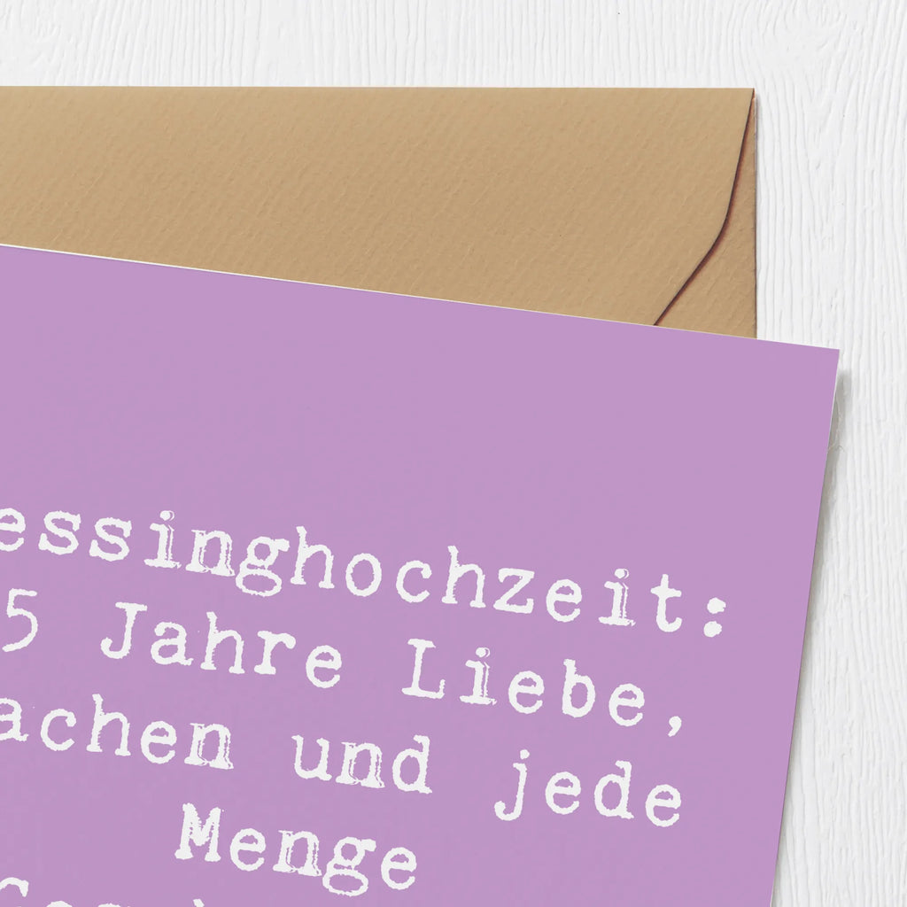 Deluxe Karte Spruch 45. Hochzeitstag Messinghochzeit Grußkarte, Karte, Geburtstagskarte, Hochzeitskarte, Klappkarte, Hochwertige Klappkarte, Einladungskarte, Glückwunschkarte, Hochwertige Grußkarte, Hochzeit, Hochzeitsgeschenk, Ehe, Hochzeitsfeier, Trauung, Trauungsgeschenk, Verlobungsfeier, Verlobungsgeschenk, Hochzeitsgeschenkideen, Hochzeitsgeschenke für Brautpaar