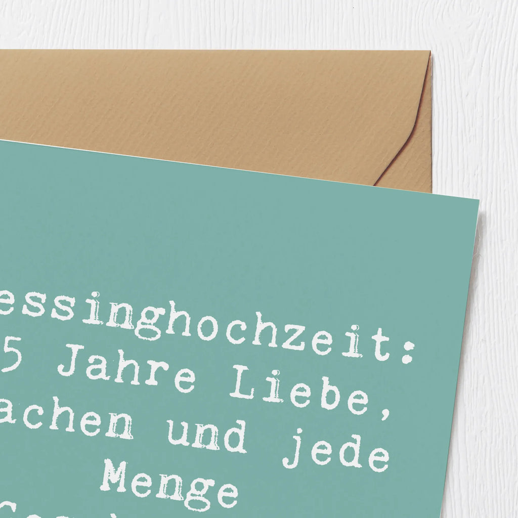 Deluxe Karte Spruch 45. Hochzeitstag Messinghochzeit Grußkarte, Karte, Geburtstagskarte, Hochzeitskarte, Klappkarte, Hochwertige Klappkarte, Einladungskarte, Glückwunschkarte, Hochwertige Grußkarte, Hochzeit, Hochzeitsgeschenk, Ehe, Hochzeitsfeier, Trauung, Trauungsgeschenk, Verlobungsfeier, Verlobungsgeschenk, Hochzeitsgeschenkideen, Hochzeitsgeschenke für Brautpaar
