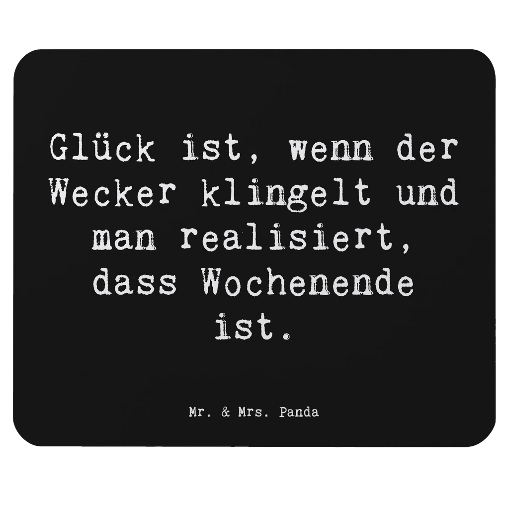 Mauspad Spruch Glück am Wochenende Designer Mauspad, Büroausstattung, Arbeitszimmer, Einzigartiges Mauspad, Mousepad, Mauspad Büro, Mauspad, Mausunterlage, PC Zubehör, Computer zubehör