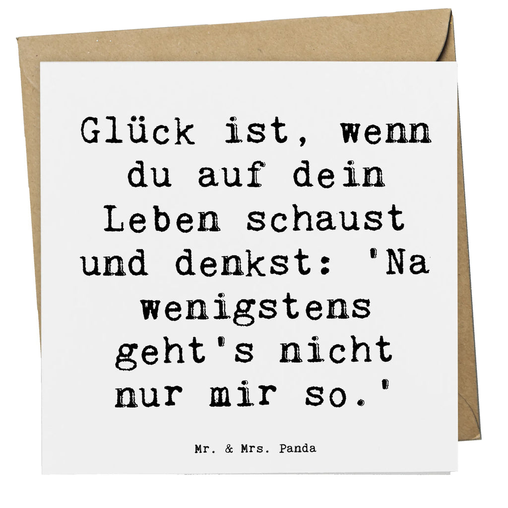 Deluxe Karte Spruch Glück Gemeinsam Klappkarte, Karte, Hochzeitskarte, Hochwertige Grußkarte, Glückwunschkarte, Einladungskarte, Hochwertige Klappkarte, Geburtstagskarte, Grußkarte