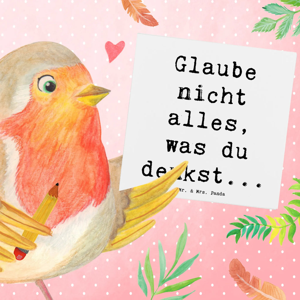 Deluxe Karte Spruch Selbstvertrauen und Klarheit Hochzeitskarte, Klappkarte, Karte, Hochwertige Klappkarte, Einladungskarte, Glückwunschkarte, Hochwertige Grußkarte, Grußkarte, Geburtstagskarte