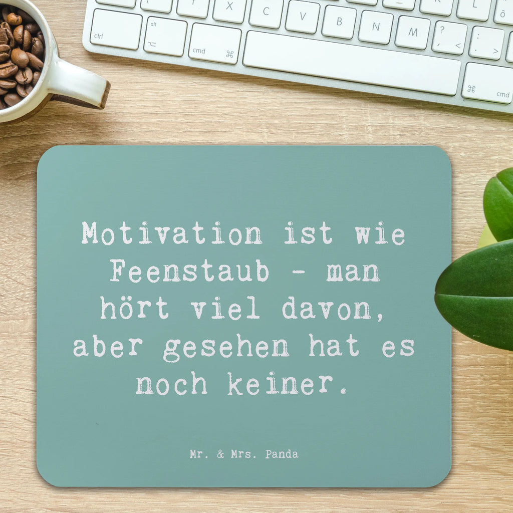 Mouse mat Saying Motivation ist wie Feenstaub - man hört viel davon, aber gesehen hat es noch keiner. Einzigartiges Mauspad, Mauspad Büro, PC Zubehör, Büroausstattung, Designer Mauspad, Mausunterlage, Mauspad, Arbeitszimmer, Mousepad, Computer zubehör