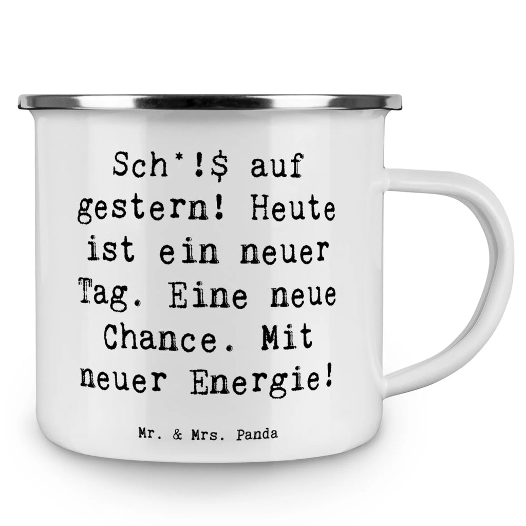 Enamel camping mug Saying Sch*!$ auf gestern! Heute ist ein neuer Tag. Eine neue Chance. Mit neuer Energie! Blechtasse Outdoor, Camping Tassen Emaille, Emaille Becher Camping, Tasse Emaille, Blechtasse, Blechtassen, Edelstahl Trinkbecher, Camping Tasse Metall, Campingbecher, Outdoor Becher, Trinkbecher, Campingtassen, Outdoor Tasse, Emaille Trinkbecher, Emaille Tasse Camping, Metalltasse, Emaille Campingbecher, Campingtasse, Emaille Becher, Camping Tassen, Emaille Tassen, Metalltasse für Camping, Emailletasse, Camping Becher, Emaille Tasse, Kaffee Blechtasse, Tasse Camping, Camping Tasse Emaille, Metall Tasse, Camping Becher Edelstahl