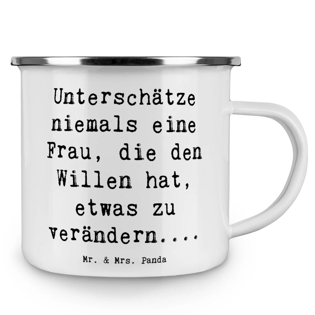 Enamel camping mug Saying Unterschätze niemals eine Frau, die den Willen hat, etwas zu verändern.... Camping Becher, Emaille Tassen, Blechtasse, Emaille Becher, Kaffee Blechtasse, Blechtassen, Outdoor Becher, Emaille Trinkbecher, Outdoor Tasse, Campingtasse, Trinkbecher, Campingbecher, Edelstahl Trinkbecher, Emaille Becher Camping, Camping Tasse Metall, Metall Tasse, Emaille Tasse Camping, Camping Tassen Emaille, Tasse Camping, Blechtasse Outdoor, Campingtassen, Tasse Emaille, Emaille Campingbecher, Camping Becher Edelstahl, Camping Tassen, Emailletasse, Metalltasse für Camping, Camping Tasse Emaille, Metalltasse, Emaille Tasse
