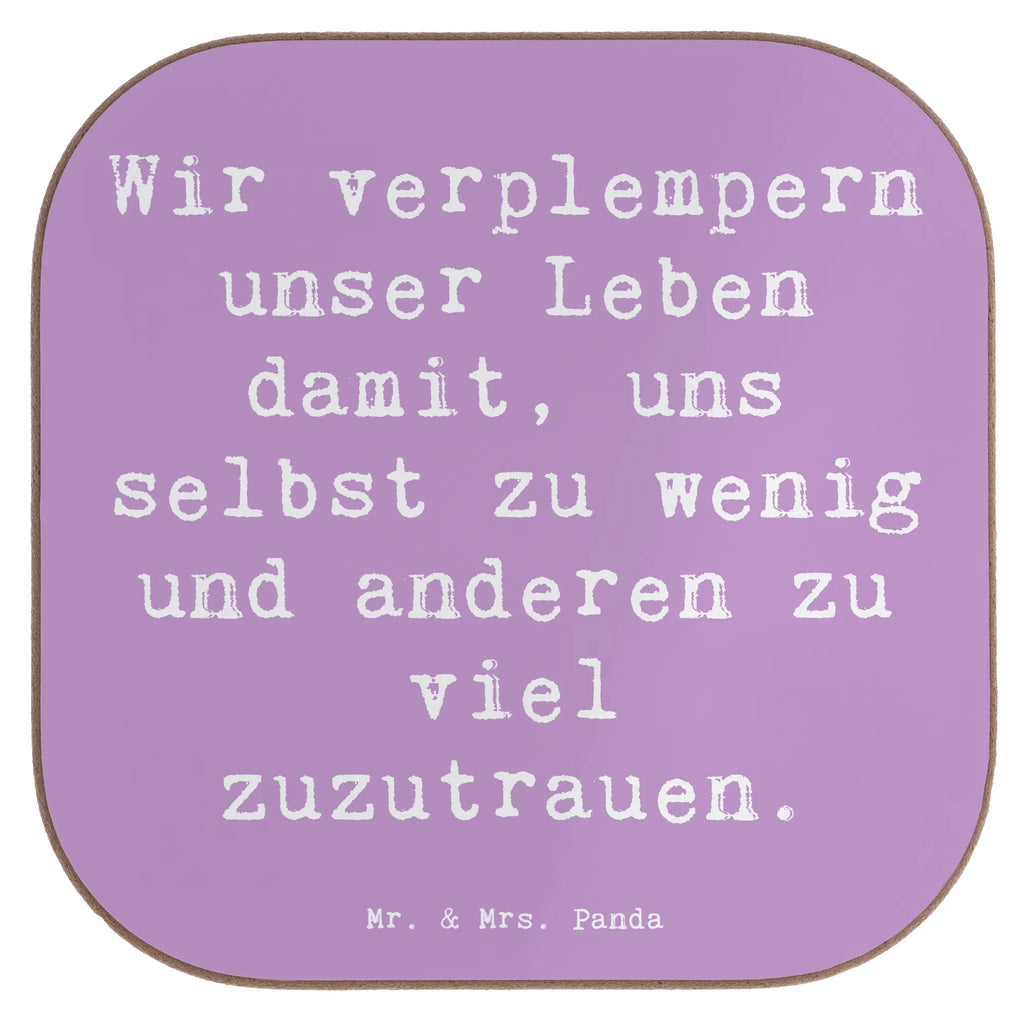 Square coaster Saying Wir verplempern unser Leben damit, uns selbst zu wenig und anderen zu viel zuzutrauen.  Untersetzer für Gläser, Untersetzer Design, Untersetzer Holz, Korkuntersetzer, Untersetzer, Holzuntersetzer, Glasuntersetzer, Untersetzer Gläser, Untersetzer aus Holz, Bierdeckel, Getränkeuntersetzer, Tassen Untersetzer