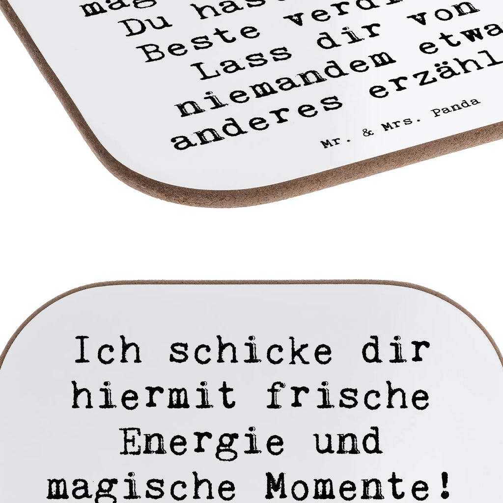 Square coaster Saying Ich schicke dir hiermit frische Energie und magische Momente! Du hast nur das Beste verdient! Lass dir von niemandem etwas anderes erzählen. Glasuntersetzer, Untersetzer Design, Untersetzer, Untersetzer für Gläser, Korkuntersetzer, Untersetzer Gläser, Getränkeuntersetzer, Untersetzer Holz, Untersetzer aus Holz, Bierdeckel, Tassen Untersetzer, Holzuntersetzer