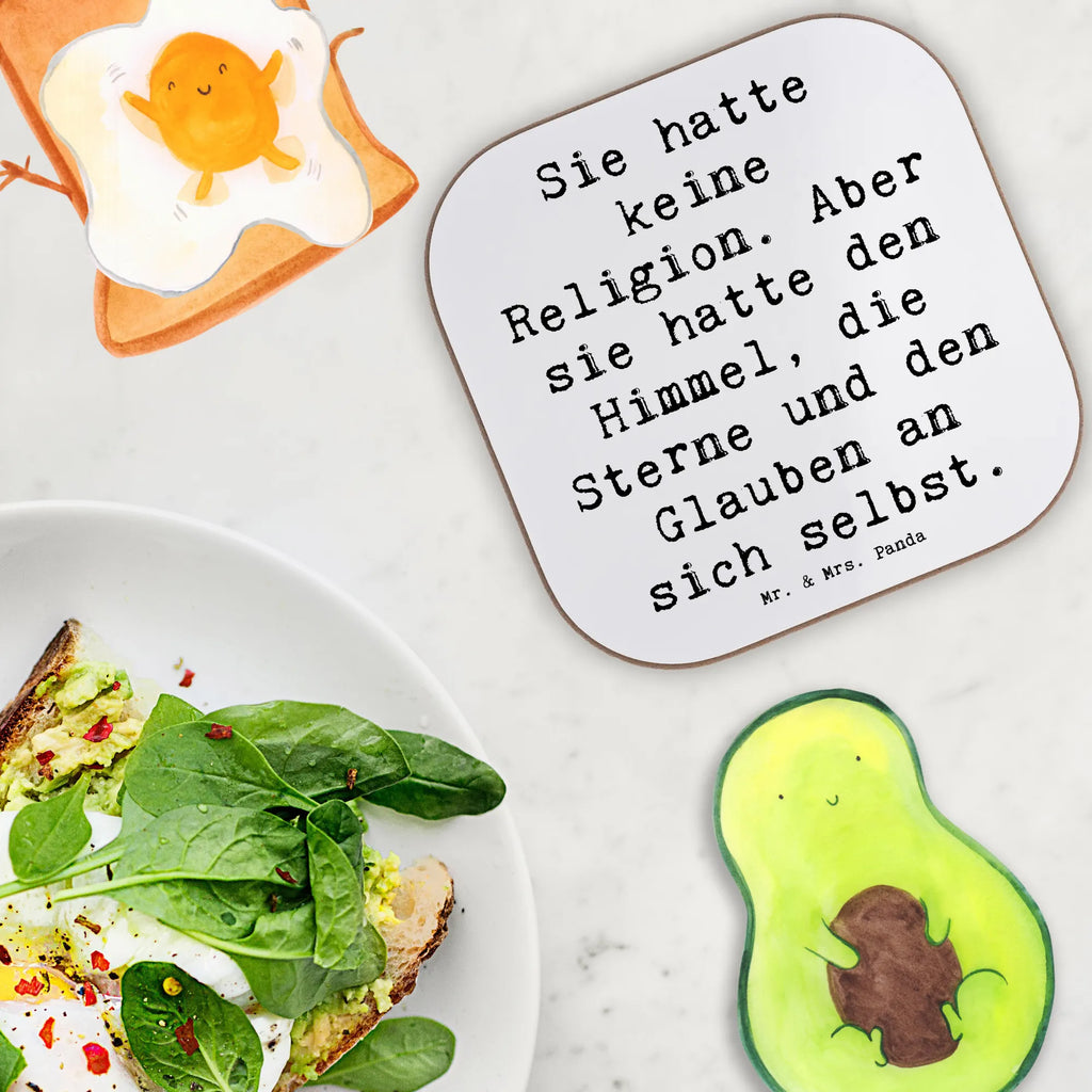 Square coaster Saying Sie hatte keine Religion. Aber sie hatte den Himmel, die Sterne und den Glauben an sich selbst. Holzuntersetzer, Untersetzer Holz, Getränkeuntersetzer, Bierdeckel, Glasuntersetzer, Untersetzer, Untersetzer aus Holz, Tassen Untersetzer, Korkuntersetzer, Untersetzer Gläser, Untersetzer für Gläser, Untersetzer Design