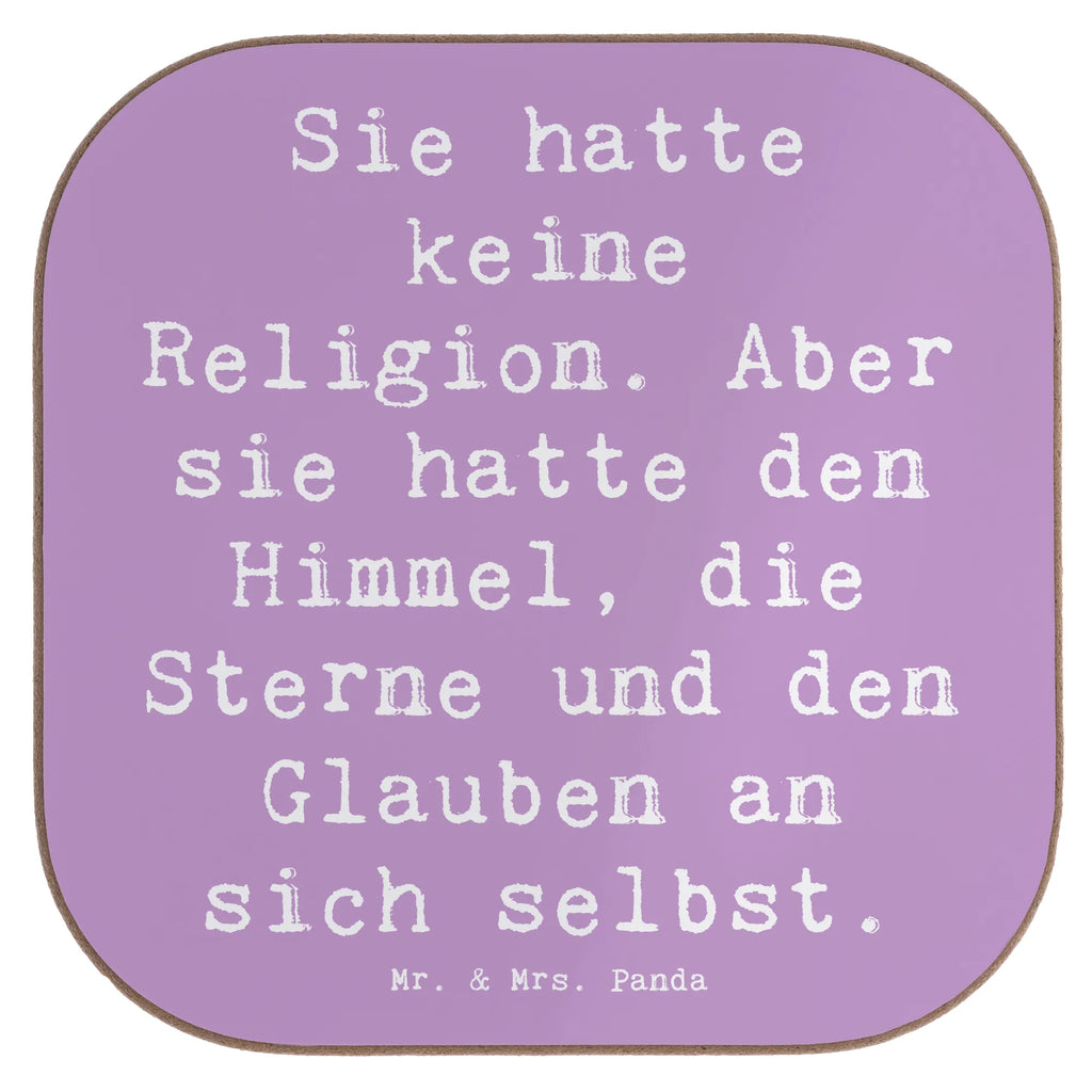 Square coaster Saying Sie hatte keine Religion. Aber sie hatte den Himmel, die Sterne und den Glauben an sich selbst. Holzuntersetzer, Untersetzer Holz, Getränkeuntersetzer, Bierdeckel, Glasuntersetzer, Untersetzer, Untersetzer aus Holz, Tassen Untersetzer, Korkuntersetzer, Untersetzer Gläser, Untersetzer für Gläser, Untersetzer Design
