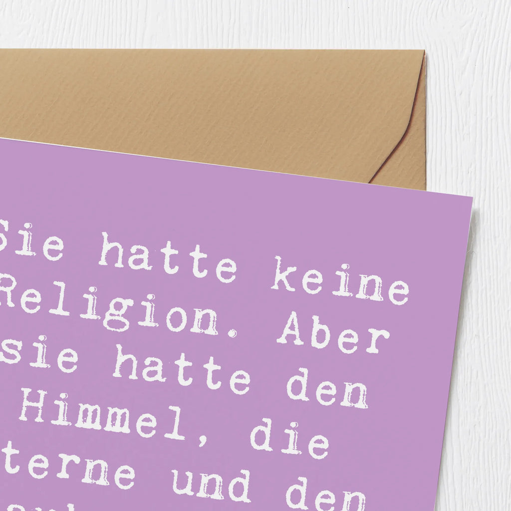 Deluxe Karte Spruch Himmel und Freude Hochzeitskarte, Klappkarte, Karte, Geburtstagskarte, Einladungskarte, Grußkarte, Glückwunschkarte, Hochwertige Grußkarte, Hochwertige Klappkarte