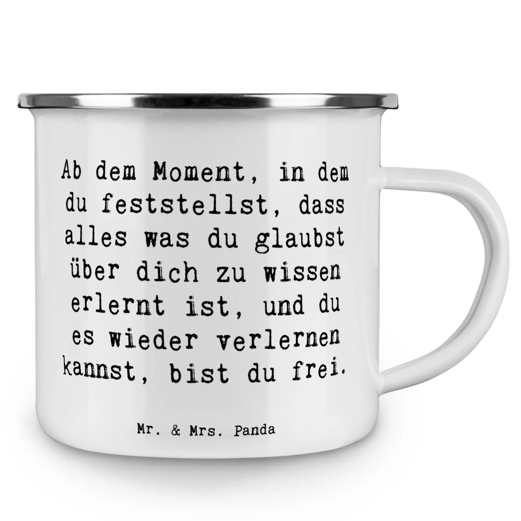 Enamel camping mug Saying Ab dem Moment, in dem du feststellst, dass alles was du glaubst über dich zu wissen erlernt ist, und du es wieder verlernen kannst, bist du frei. Outdoor Tasse, Campingtassen, Emailletasse, Blechtassen, Metalltasse, Emaille Becher Camping, Emaille Tasse Camping, Metalltasse für Camping, Camping Becher, Camping Becher Edelstahl, Kaffee Blechtasse, Camping Tasse Emaille, Emaille Tassen, Blechtasse Outdoor, Tasse Emaille, Camping Tassen, Emaille Tasse, Emaille Becher, Blechtasse, Trinkbecher, Metall Tasse, Emaille Trinkbecher, Edelstahl Trinkbecher, Emaille Campingbecher, Campingtasse, Tasse Camping, Campingbecher, Outdoor Becher, Camping Tassen Emaille, Camping Tasse Metall