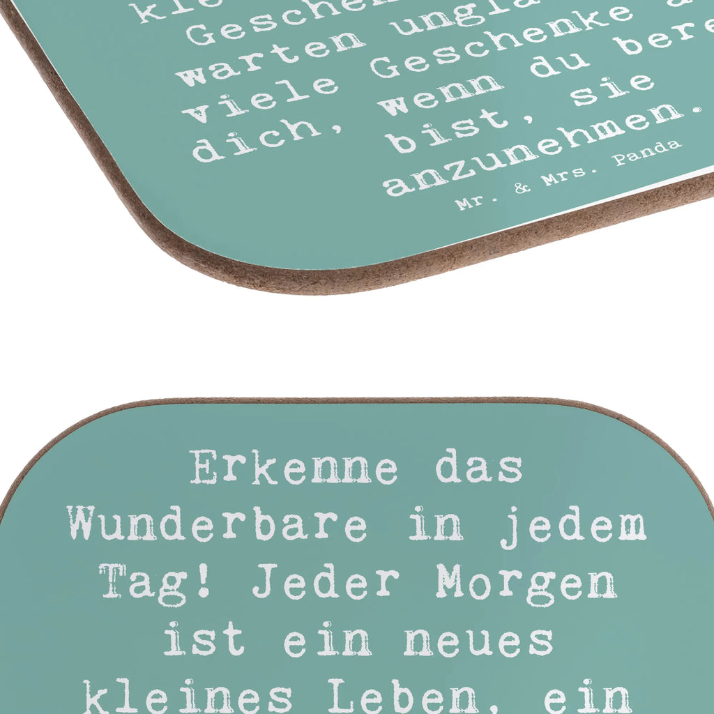 Square coaster Saying Erkenne das Wunderbare in jedem Tag! Jeder Morgen ist ein neues kleines Leben, ein Geschenk, und es warten unglaublich viele Geschenke auf dich, wenn du bereit bist, sie anzunehmen. Untersetzer Holz, Bierdeckel, Untersetzer für Gläser, Holzuntersetzer, Getränkeuntersetzer, Glasuntersetzer, Untersetzer Design, Untersetzer Gläser, Untersetzer, Tassen Untersetzer, Untersetzer aus Holz, Korkuntersetzer