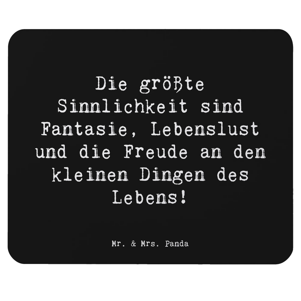 Mauspad Spruch Sinnlichkeit und Freude Mauspad Büro, PC Zubehör, Designer Mauspad, Mousepad, Mausunterlage, Arbeitszimmer, Mauspad, Einzigartiges Mauspad, Büroausstattung, Computer zubehör