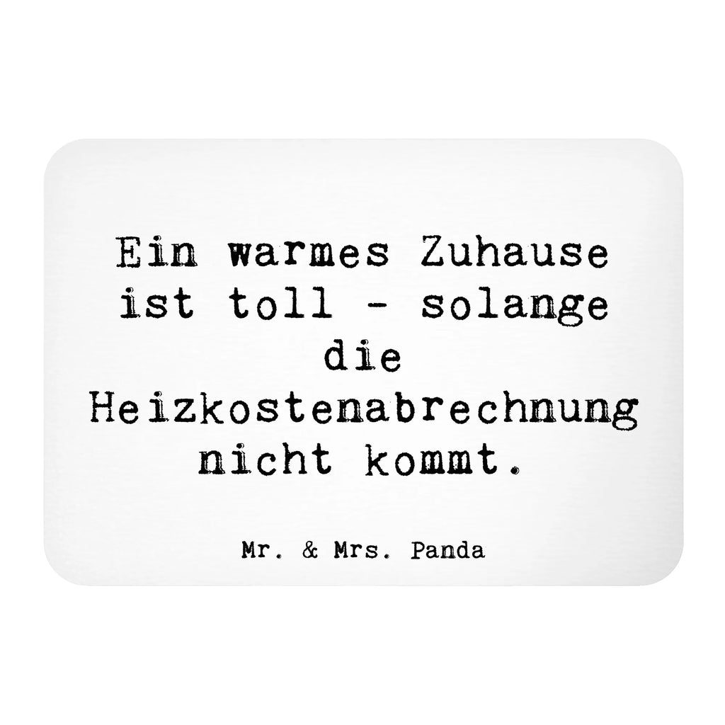 Magnet Saying Ein warmes Zuhause ist toll - solange die Heizkostenabrechnung nicht kommt. Whiteboard Magnet, Kühlschrank Dekoration, Motivmagnete, Pinnwandmagnet, Dekomagnet, Notiz Magnet, Souvenir Magnet, Kühlschrankmagnet