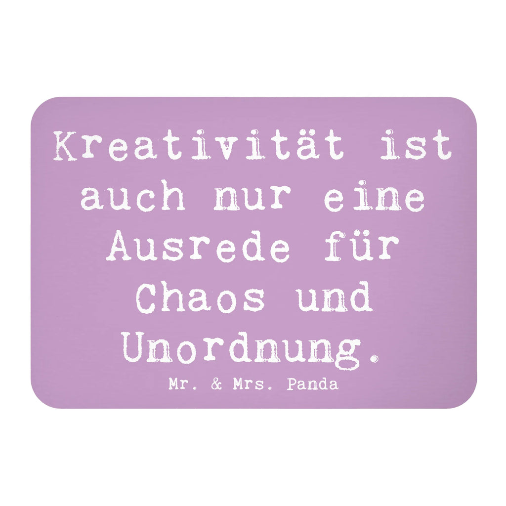 Magnet Saying Kreativität ist auch nur eine Ausrede für Chaos und Unordnung. Dekomagnet, Pinnwandmagnet, Notiz Magnet, Whiteboard Magnet, Souvenir Magnet, Kühlschrank Dekoration, Kühlschrankmagnet, Motivmagnete
