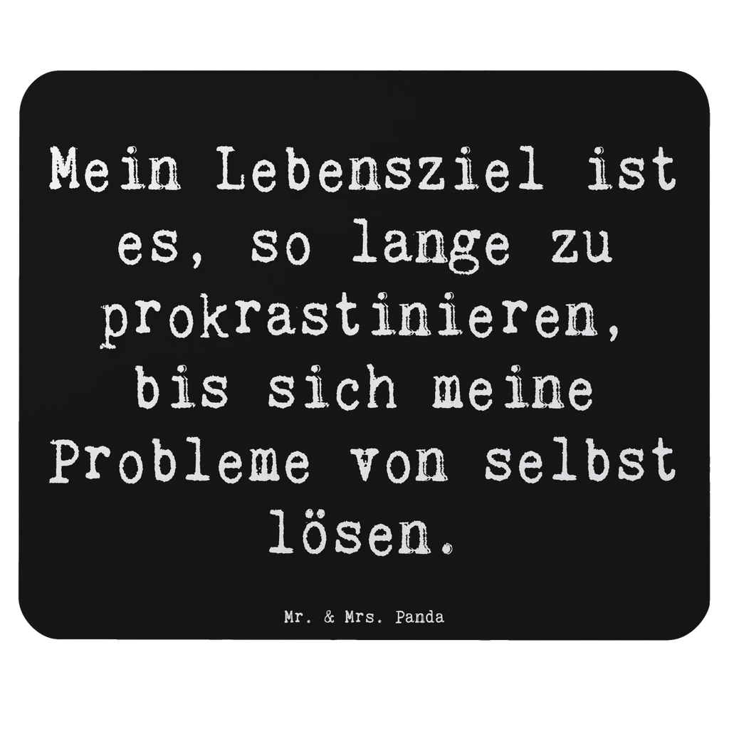 Mauspad Spruch Lebensziele Prokrastination Mauspad Büro, Mousepad, Büroausstattung, Mausunterlage, Arbeitszimmer, PC Zubehör, Designer Mauspad, Computer zubehör, Mauspad, Einzigartiges Mauspad