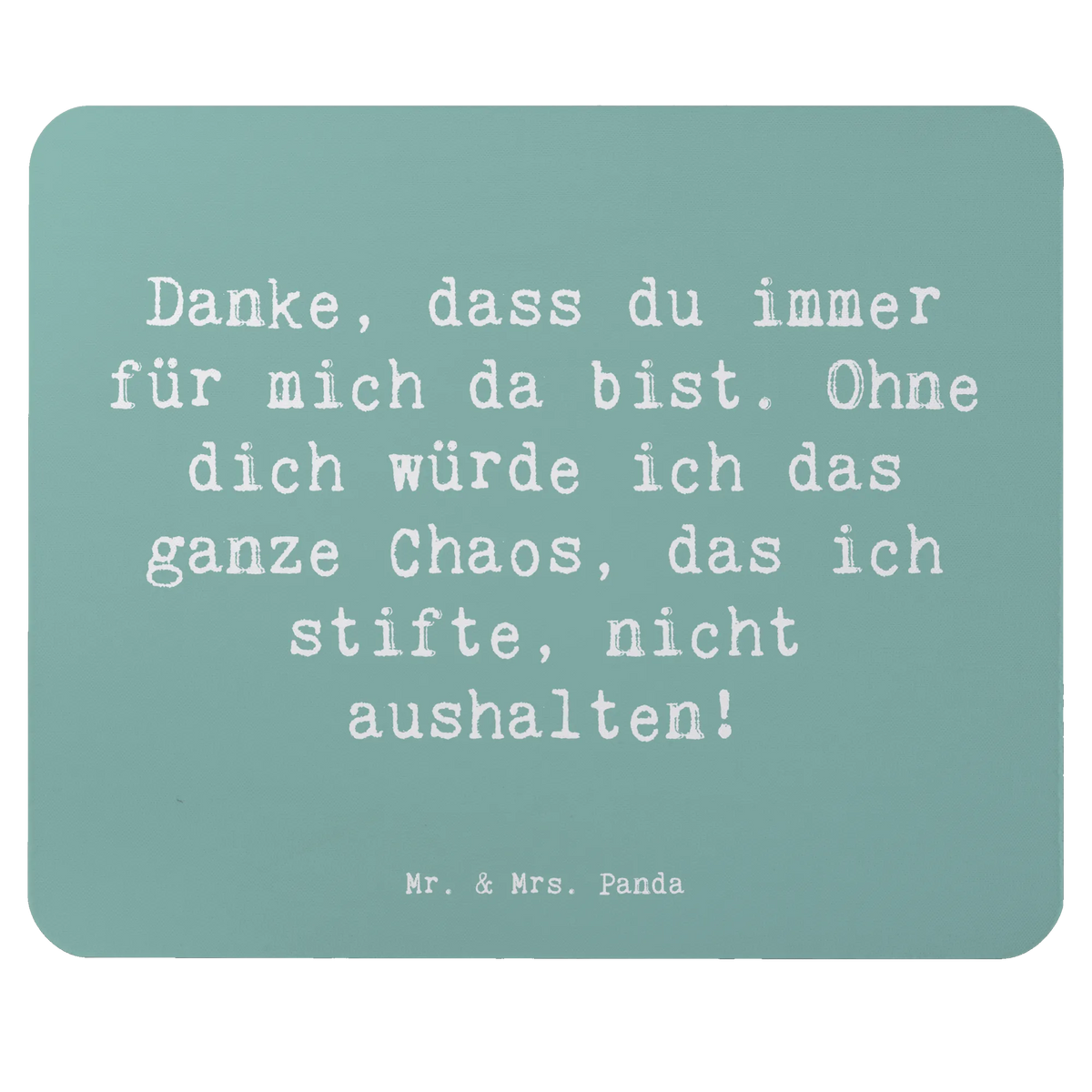 Mauspad Spruch Dankbarkeit für Freundschaft