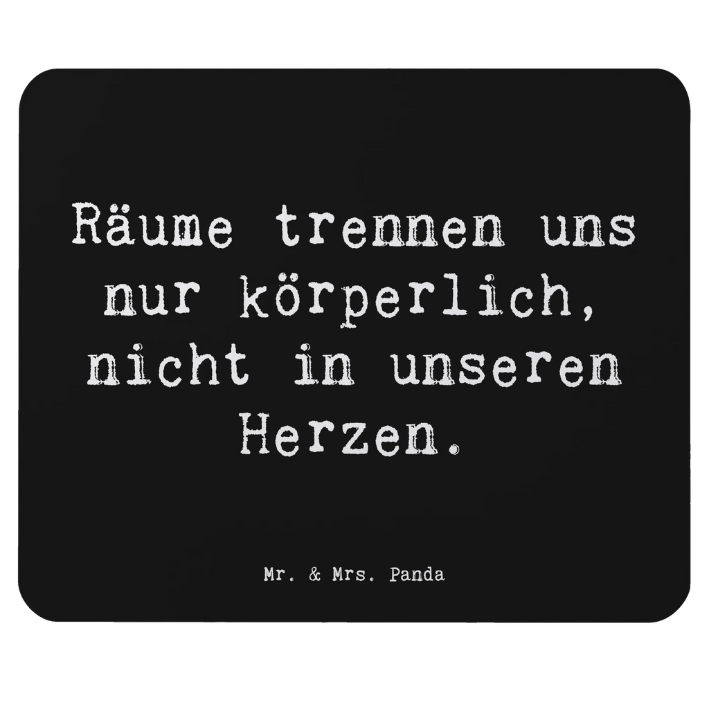 Mouse mat Saying Räume trennen uns nur körperlich, nicht in unseren Herzen. PC Zubehör, Einzigartiges Mauspad, Mauspad, Computer zubehör, Arbeitszimmer, Designer Mauspad, Mausunterlage, Mauspad Büro, Mousepad, Büroausstattung