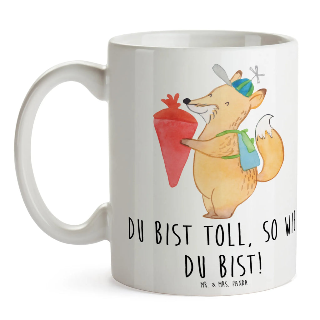 Mug Du bist toll, so wie du bist! Bürotasse, Tasse mit Motiven, Teetasse, Kaffeetasse, Tasse, Porzellantasse, Keramiktasse, Geschenktasse, Tasse mit Zitaten