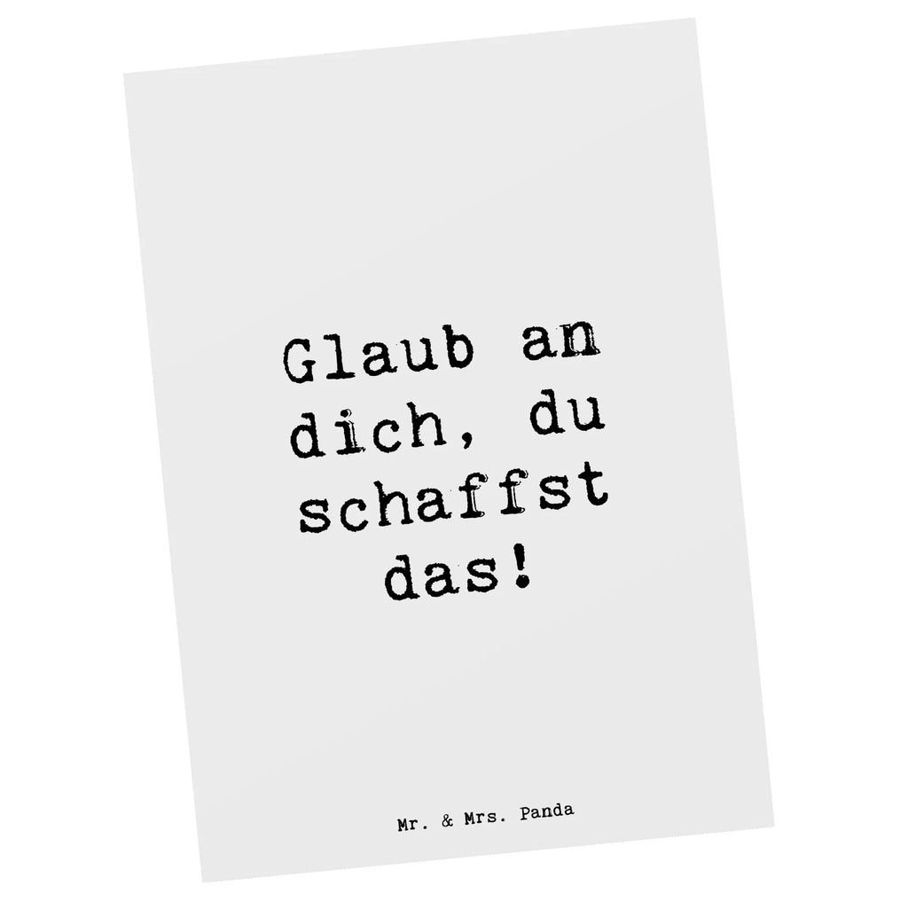 Postkarte Spruch Schulanfang Glaube Postkarte, Geschenkkarte, Dankeskarte, Ansichtskarten, Karte, Einladungskarten Geburtstag, Ansichtskarte, Einladung Geburtstag, Grußkarte, Geburtstagskarte, Einladung, Einladungskarte, sprüche, zitate, spruch kollektion, inspiration, motivation, lebensweisheiten, geschenkideen, wanddeko, wohnaccessoires, sprüche sammlung, schöne sprüche, glück, liebe, freude, lächeln, alltag verschönern, nachhaltige geschenke, dekoration, kreativ, einzigartig, shopify, mr and mrs panda