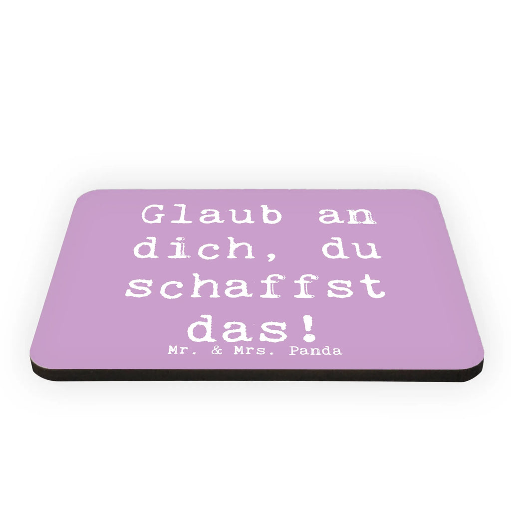 Magnet Saying Glaub an dich, du schaffst das! Notiz Magnet, Souvenir Magnet, Motivmagnete, Kühlschrank Dekoration, Pinnwandmagnet, Kühlschrankmagnet, Whiteboard Magnet, Dekomagnet