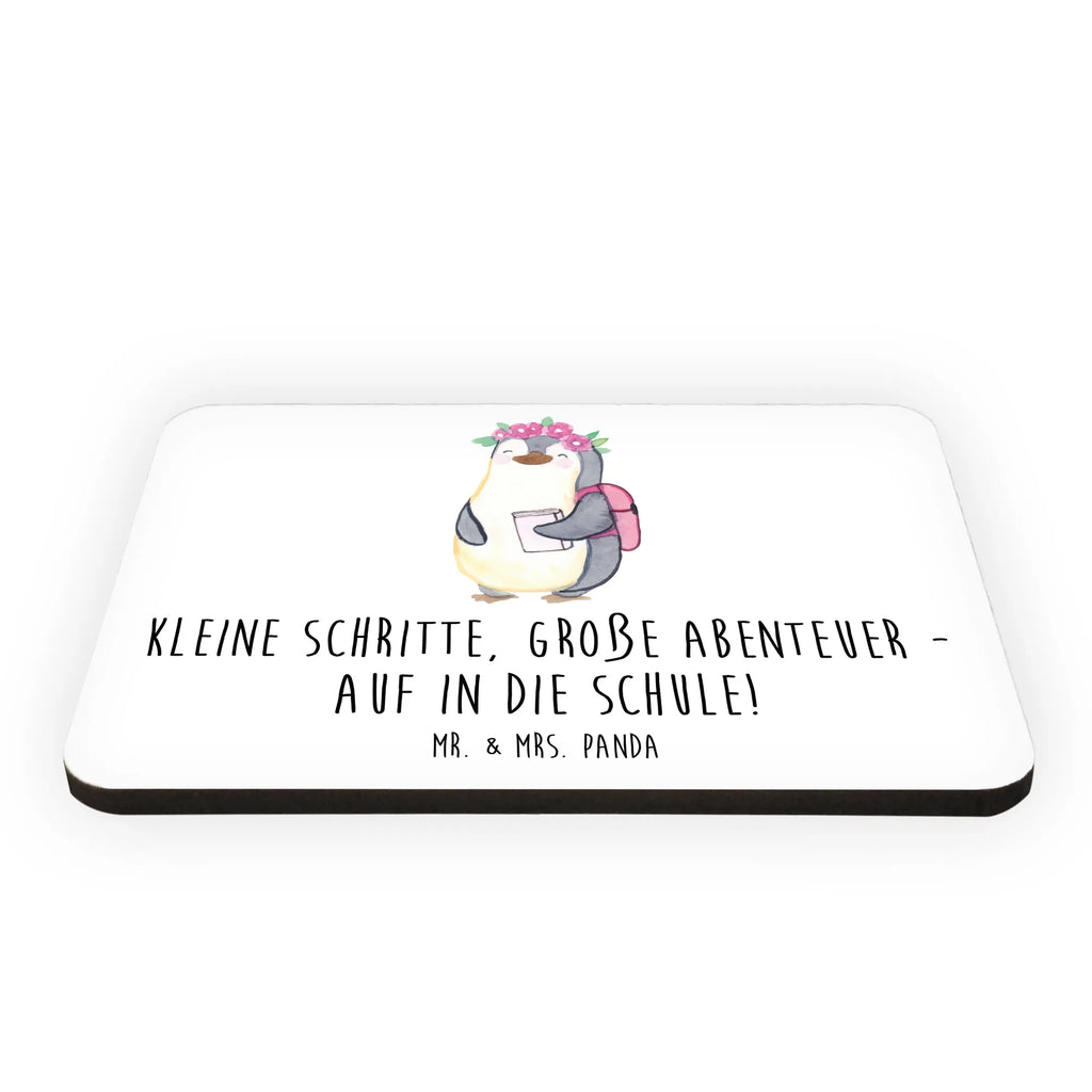 Magnet Kleine Schritte, große Abenteuer - auf in die Schule! Whiteboard Magnet, Kühlschrank Dekoration, Notiz Magnet, Souvenir Magnet, Pinnwandmagnet, Kühlschrankmagnet, Motivmagnete, Dekomagnet