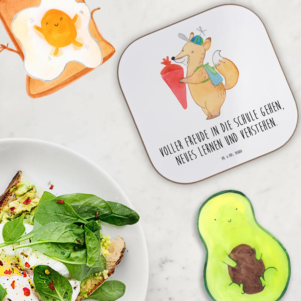 Square coaster Voller Freude in die Schule gehen, Neues lernen und verstehen. Untersetzer Design, Bierdeckel, Untersetzer aus Holz, Glasuntersetzer, Korkuntersetzer, Untersetzer für Gläser, Untersetzer Holz, Tassen Untersetzer, Getränkeuntersetzer, Untersetzer Gläser, Holzuntersetzer, Untersetzer