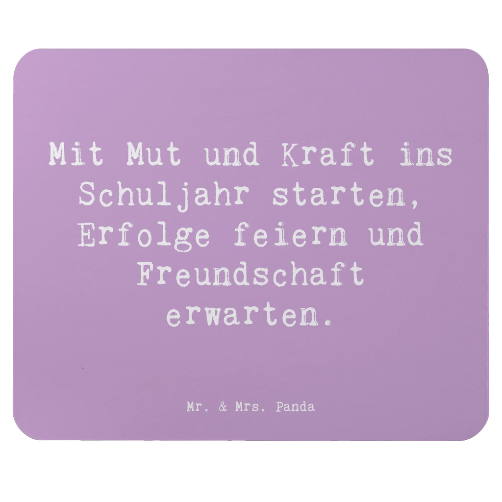 Mouse mat Saying Mit Mut und Kraft ins Schuljahr starten, Erfolge feiern und Freundschaft erwarten. Büroausstattung, Mousepad, Mauspad Büro, Designer Mauspad, Mausunterlage, PC Zubehör, Arbeitszimmer, Computer zubehör, Einzigartiges Mauspad, Mauspad