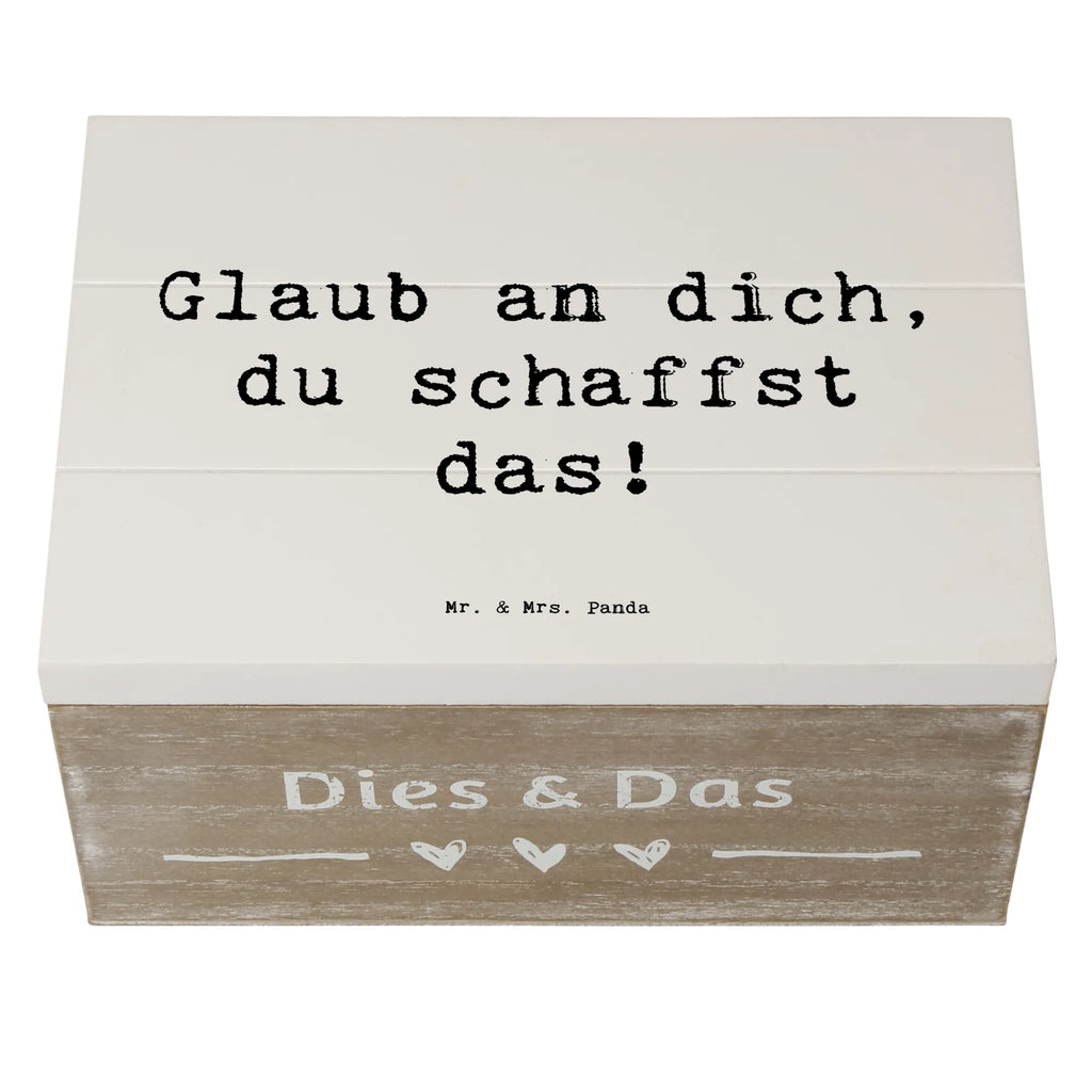 Holzkiste Spruch Schulanfang Glaube Erinnerungsbox, Aufbewahrungsbox, Dekokiste, Kiste, XXL, Schatzkiste, Geschenkdose, Schatulle, Geschenkbox, Holzkiste, Erinnerungskiste, Truhe