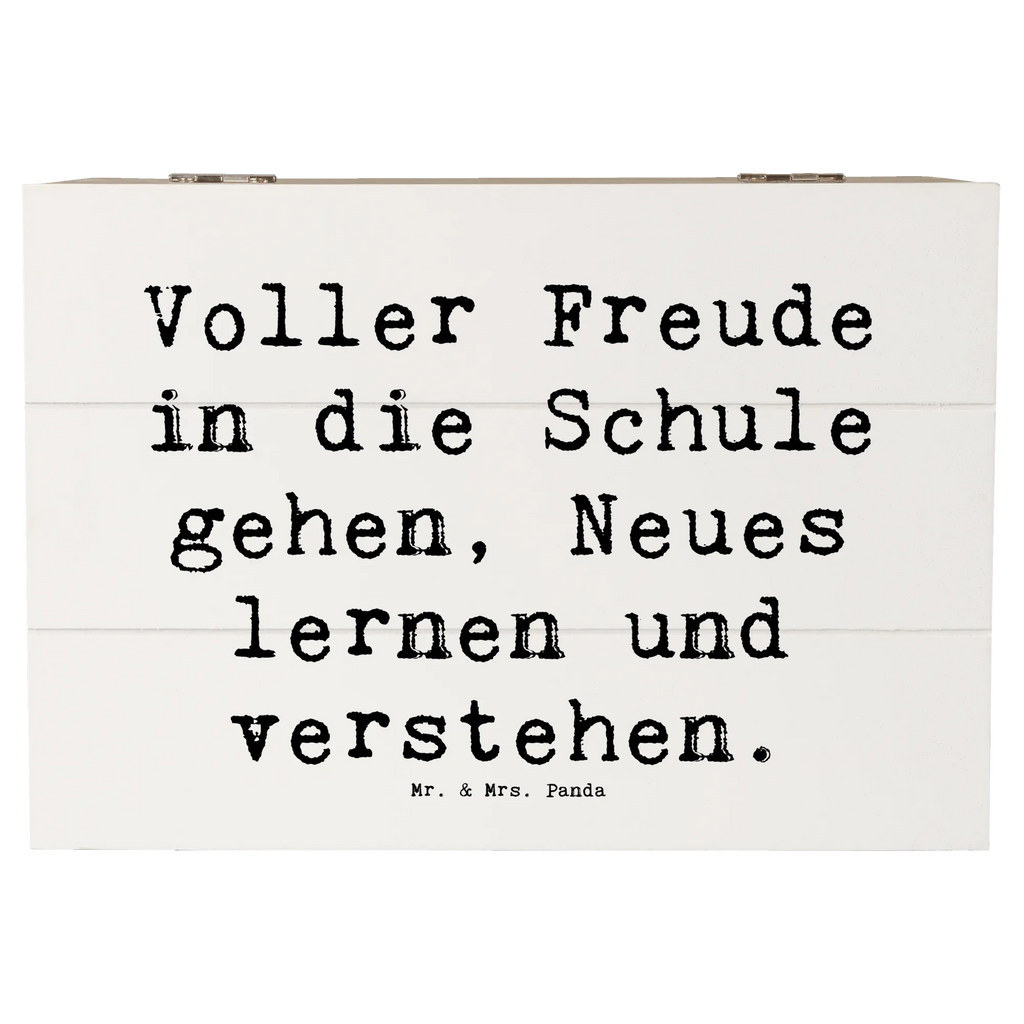 Holzkiste Spruch Schulanfang Freude Erinnerungsbox, Geschenkdose, Schatulle, Aufbewahrungsbox, Schatzkiste, Geschenkbox, XXL, Kiste, Truhe, Erinnerungskiste, Holzkiste, Dekokiste