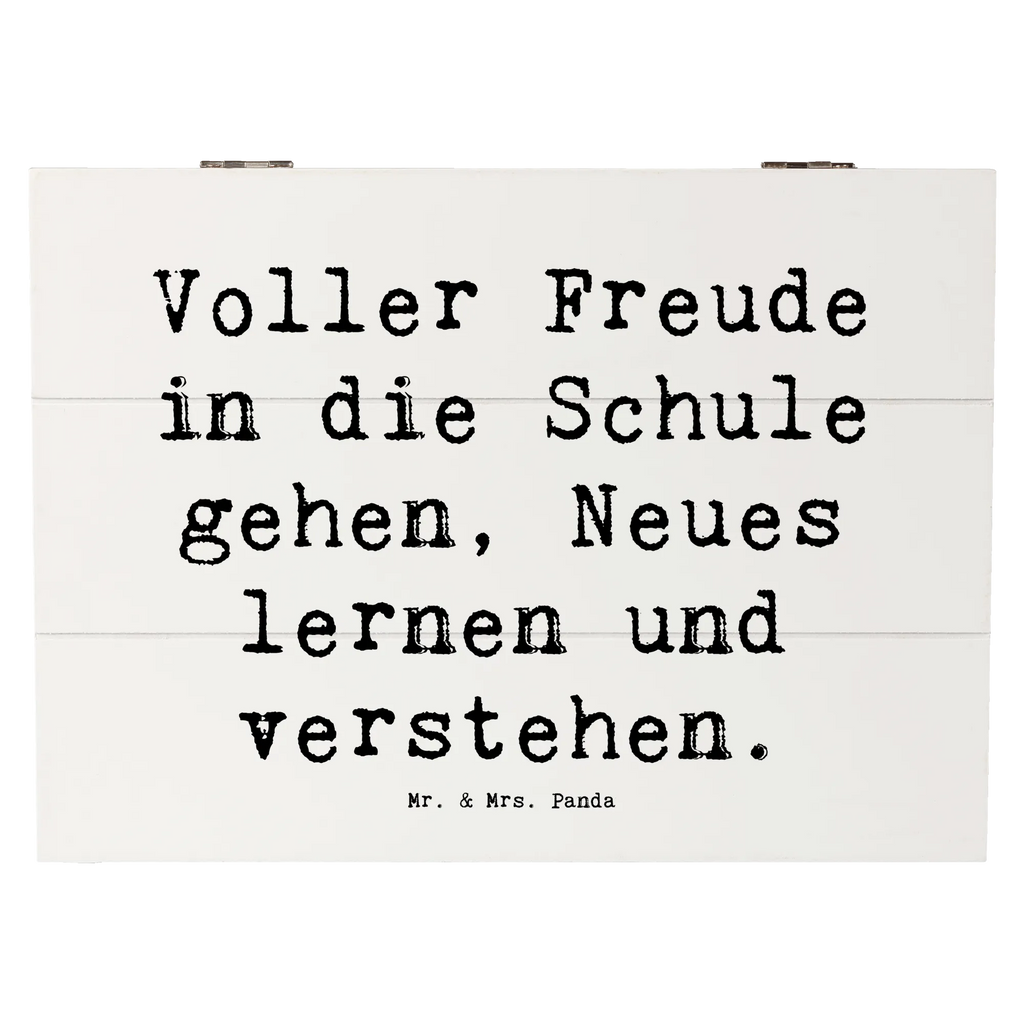 Holzkiste Spruch Schulanfang Freude Erinnerungsbox, Geschenkdose, Schatulle, Aufbewahrungsbox, Schatzkiste, Geschenkbox, XXL, Kiste, Truhe, Erinnerungskiste, Holzkiste, Dekokiste