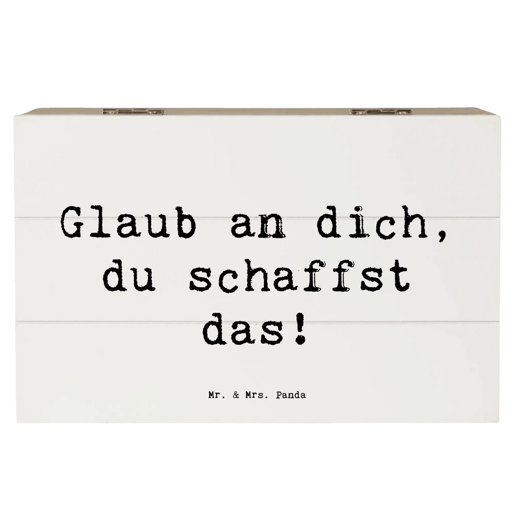 Holzkiste Spruch Schulanfang Glaube Erinnerungsbox, Aufbewahrungsbox, Dekokiste, Kiste, XXL, Schatzkiste, Geschenkdose, Schatulle, Geschenkbox, Holzkiste, Erinnerungskiste, Truhe