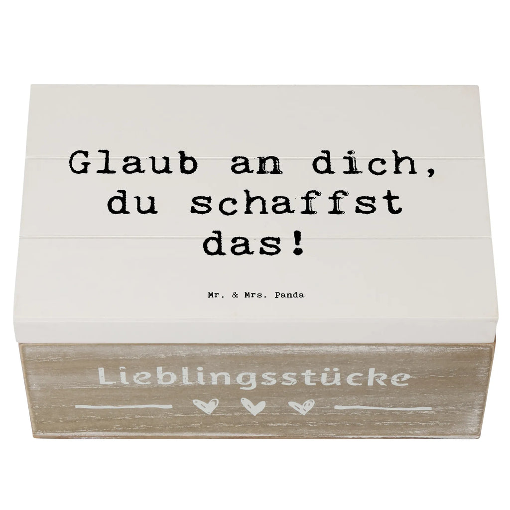 Holzkiste Spruch Schulanfang Glaube Erinnerungsbox, Aufbewahrungsbox, Dekokiste, Kiste, XXL, Schatzkiste, Geschenkdose, Schatulle, Geschenkbox, Holzkiste, Erinnerungskiste, Truhe