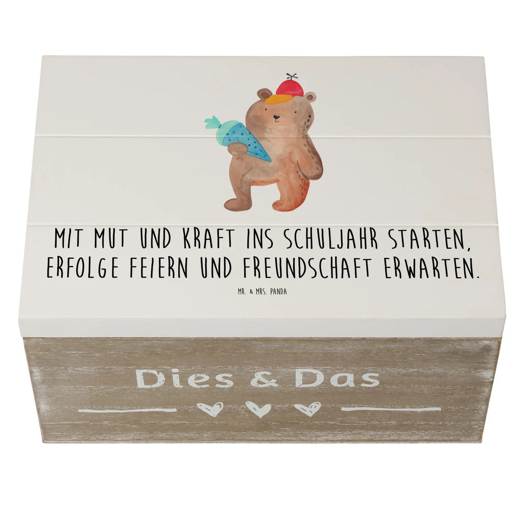 Wooden chest Mit Mut und Kraft ins Schuljahr starten, Erfolge feiern und Freundschaft erwarten. Geschenkbox, Erinnerungsbox, Dekokiste, Erinnerungskiste, Schatzkiste, Kiste, Truhe, Schatulle, Aufbewahrungsbox, Geschenkdose, Holzkiste, XXL