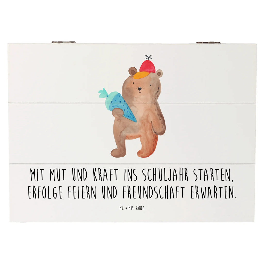 Wooden chest Mit Mut und Kraft ins Schuljahr starten, Erfolge feiern und Freundschaft erwarten. Geschenkbox, Erinnerungsbox, Dekokiste, Erinnerungskiste, Schatzkiste, Kiste, Truhe, Schatulle, Aufbewahrungsbox, Geschenkdose, Holzkiste, XXL