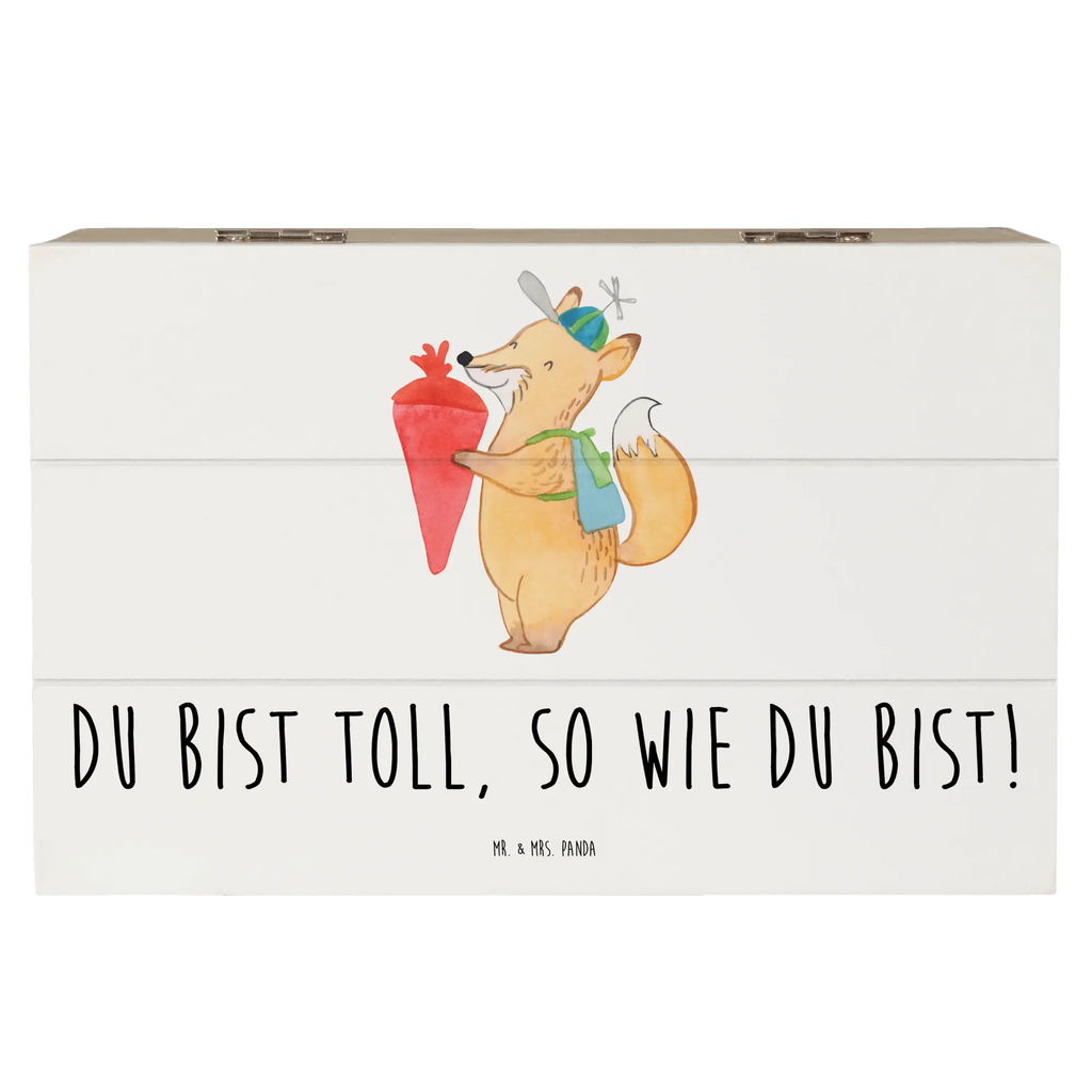 Wooden chest Du bist toll, so wie du bist! Dekokiste, Erinnerungskiste, Geschenkdose, Truhe, XXL, Aufbewahrungsbox, Kiste, Schatzkiste, Schatulle, Holzkiste, Erinnerungsbox, Geschenkbox