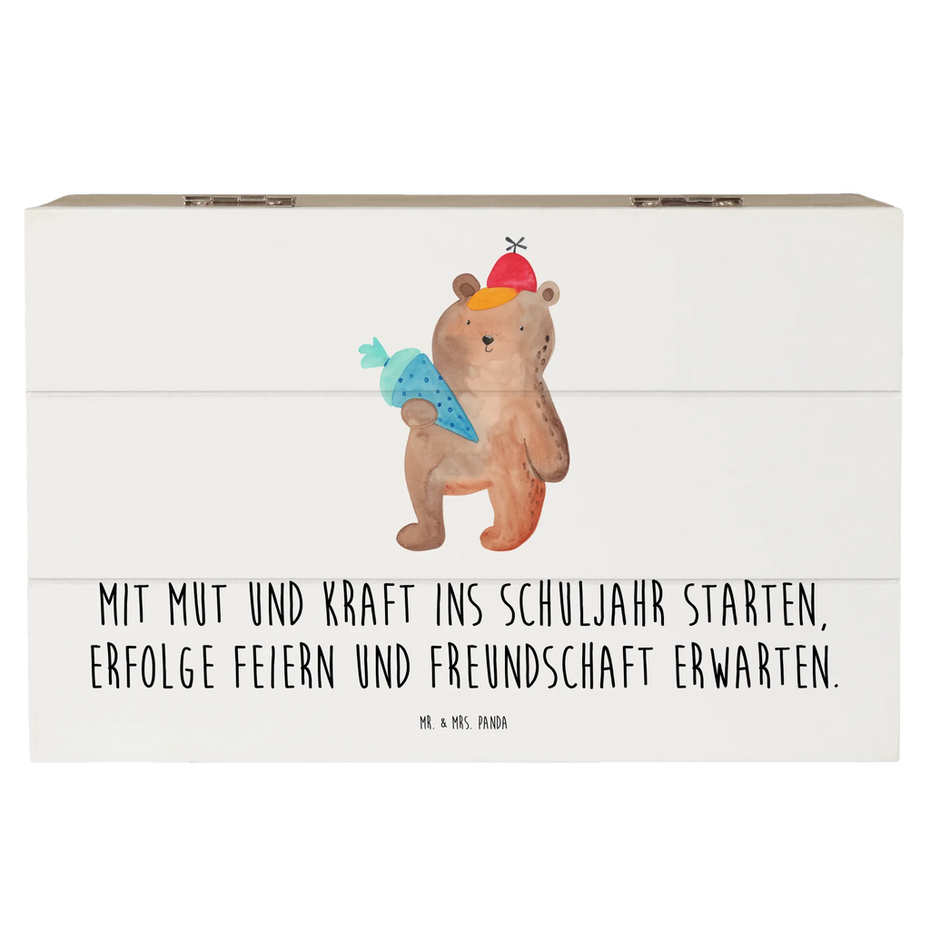 Wooden chest Mit Mut und Kraft ins Schuljahr starten, Erfolge feiern und Freundschaft erwarten. Geschenkbox, Erinnerungsbox, Dekokiste, Erinnerungskiste, Schatzkiste, Kiste, Truhe, Schatulle, Aufbewahrungsbox, Geschenkdose, Holzkiste, XXL