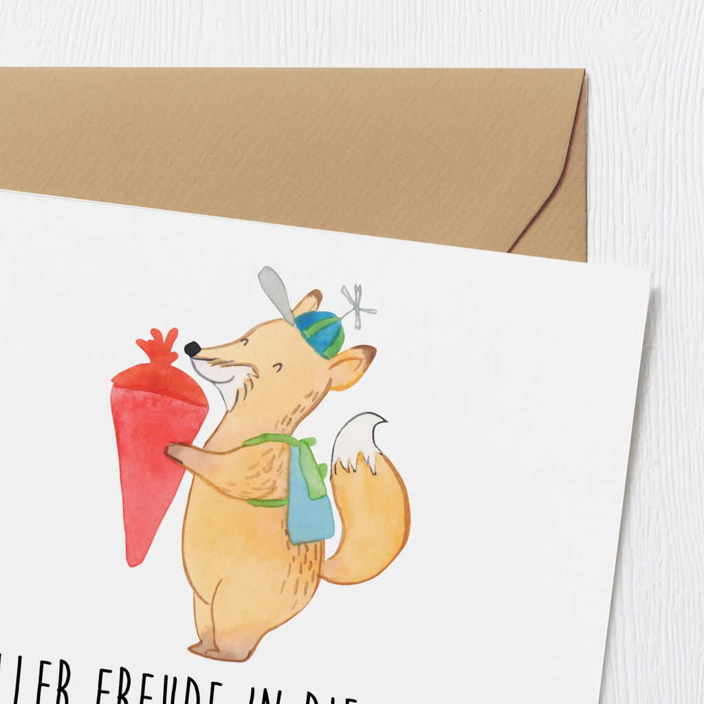 Deluxe Karte Schulanfang Freude Einladungskarte, Grußkarte, Karte, Klappkarte, Geburtstagskarte, Hochwertige Grußkarte, Glückwunschkarte, Hochzeitskarte, Hochwertige Klappkarte