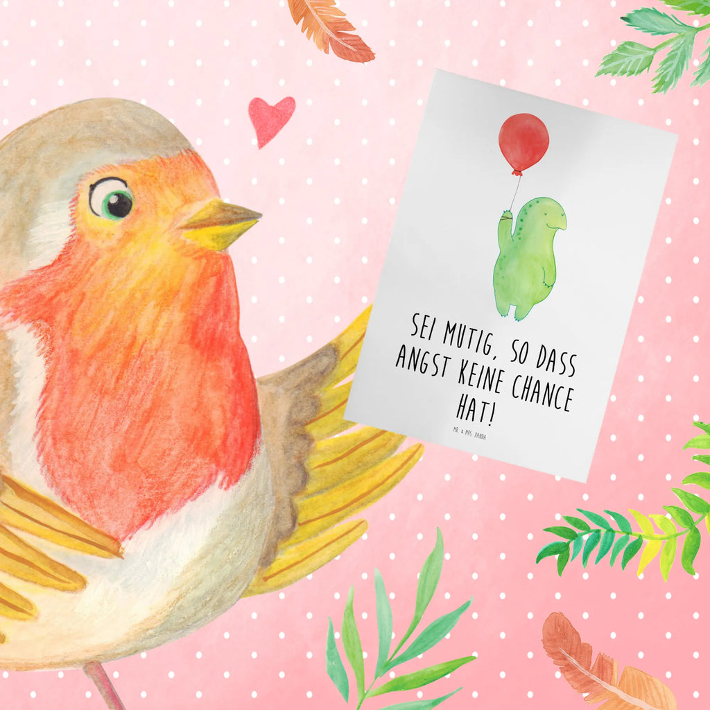 Greetings card Sei mutig, so dass Angst keine Chance hat! Einladungskarte, Glückwunschkarte, Grußkarte, Hochzeitskarte, Geburtstagskarte, Klappkarte, Karte, Ansichtskarten