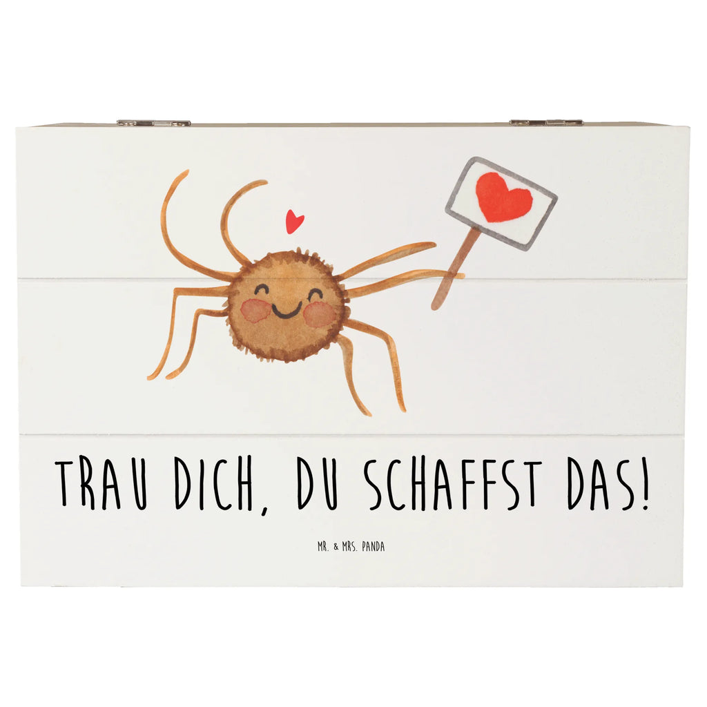 Holzkiste Angst überwinden Dekokiste, XXL, Aufbewahrungsbox, Erinnerungsbox, Kiste, Schatulle, Holzkiste, Schatzkiste, Erinnerungskiste, Geschenkdose, Truhe, Geschenkbox