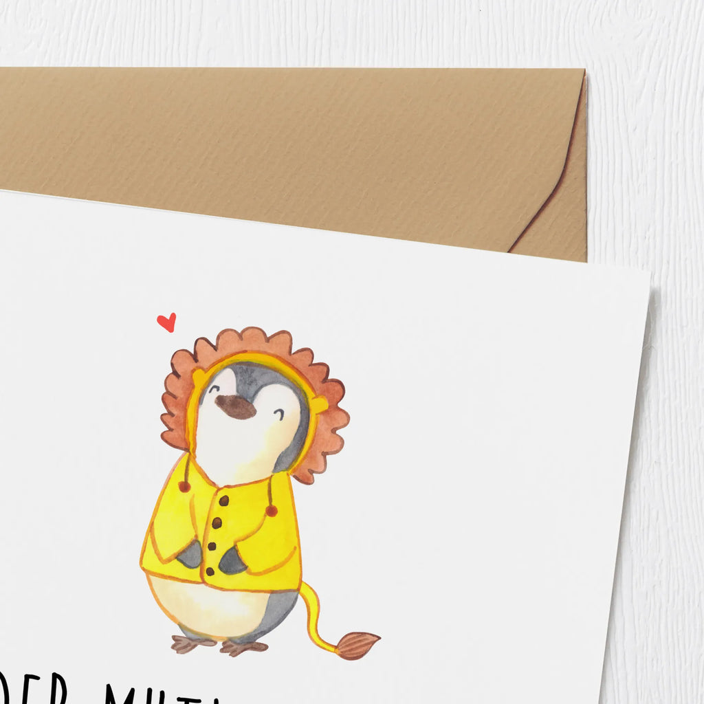 Deluxe Card Jeder mutige Schritt macht dich stärker! Hochwertige Grußkarte, Klappkarte, Glückwunschkarte, Grußkarte, Geburtstagskarte, Hochzeitskarte, Karte, Einladungskarte, Hochwertige Klappkarte