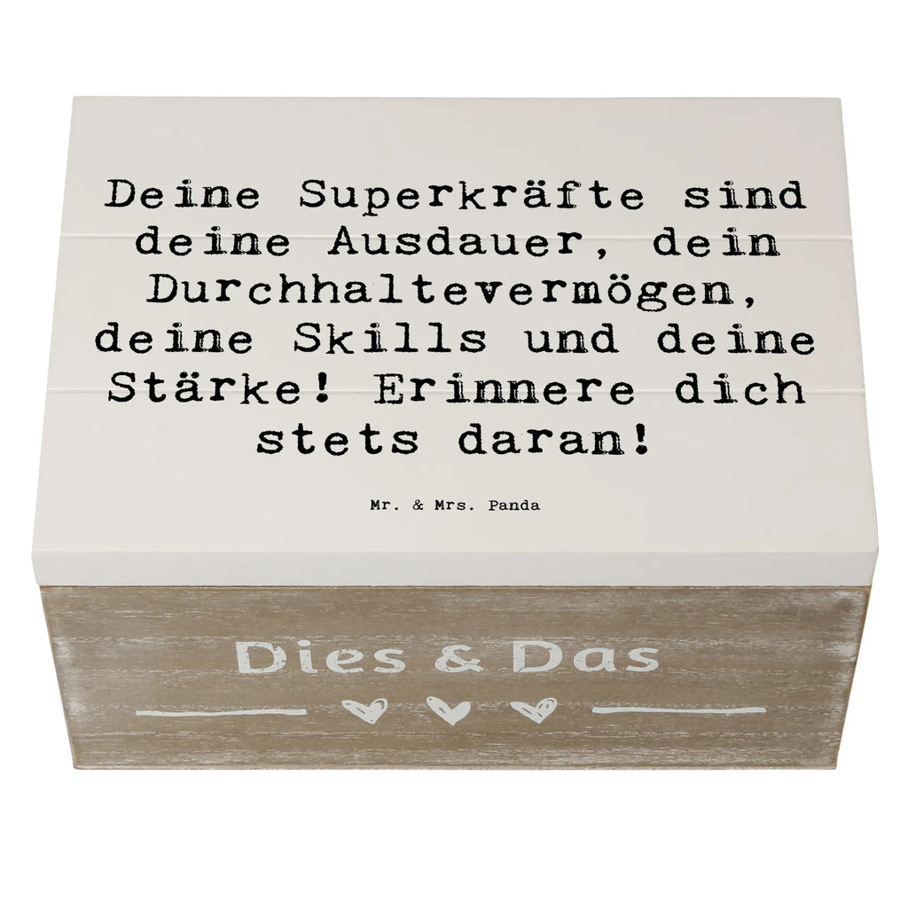 Holzkiste Spruch Sportliche Wettkämpfe Superkräfte Geschenkbox, XXL, Schatzkiste, Erinnerungskiste, Truhe, Dekokiste, Holzkiste, Aufbewahrungsbox, Schatulle, Kiste, Erinnerungsbox, Geschenkdose